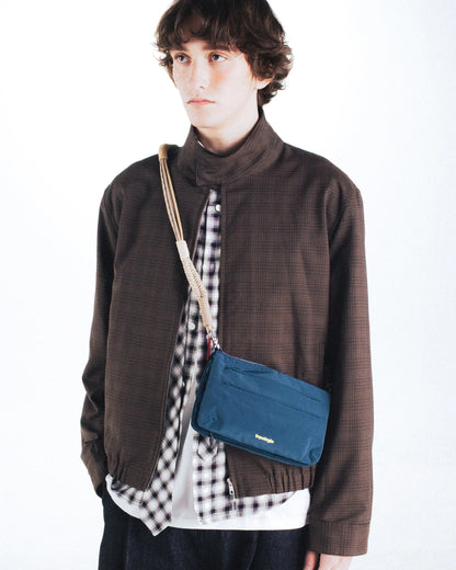 TOPOLOGIE Phone Sacoche 90 Deep Teal Tech sateen