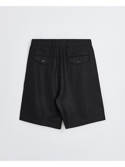SUNFLOWER Pleated Linen Short