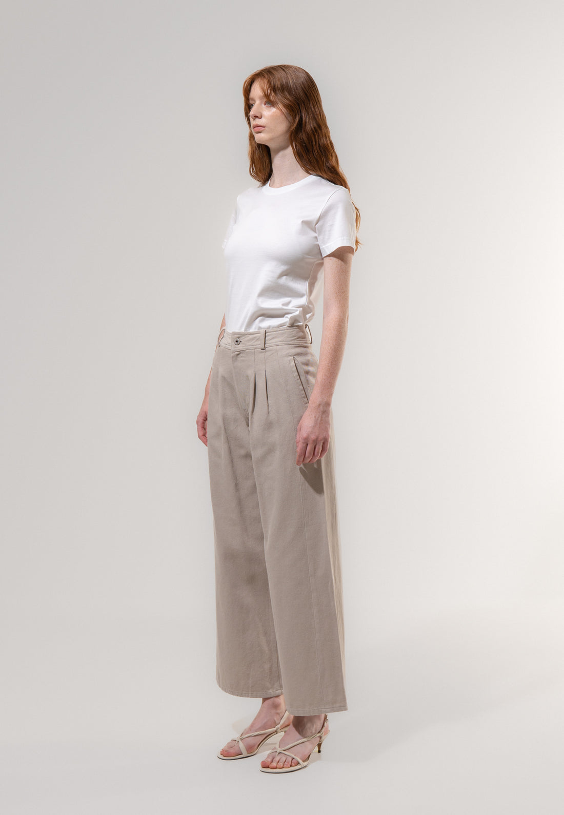 Emin + Paul Baggy Cotton Trousers