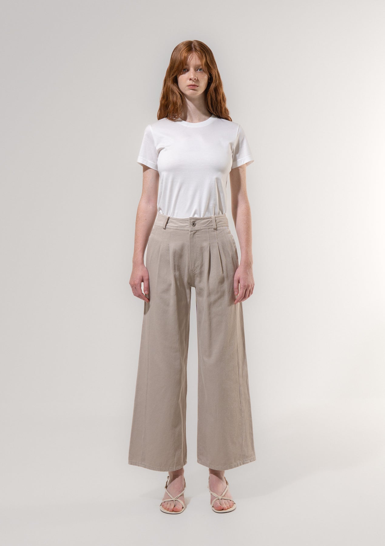 Emin + Paul Baggy Cotton Trousers