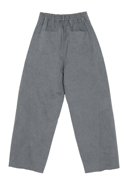 Emin + Paul Barrel Leg Trousers