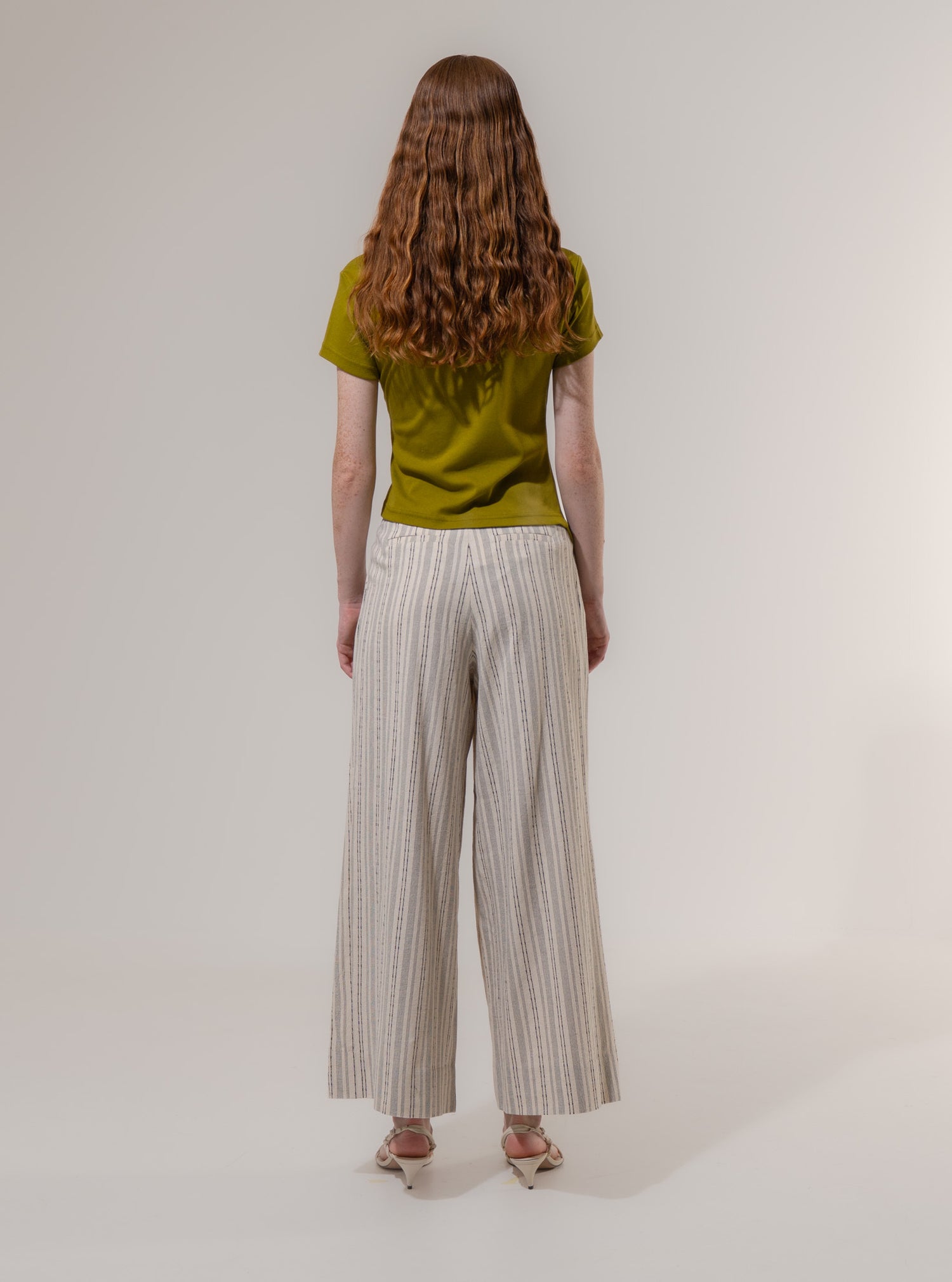 Emin + Paul Structured Pleat Trousers