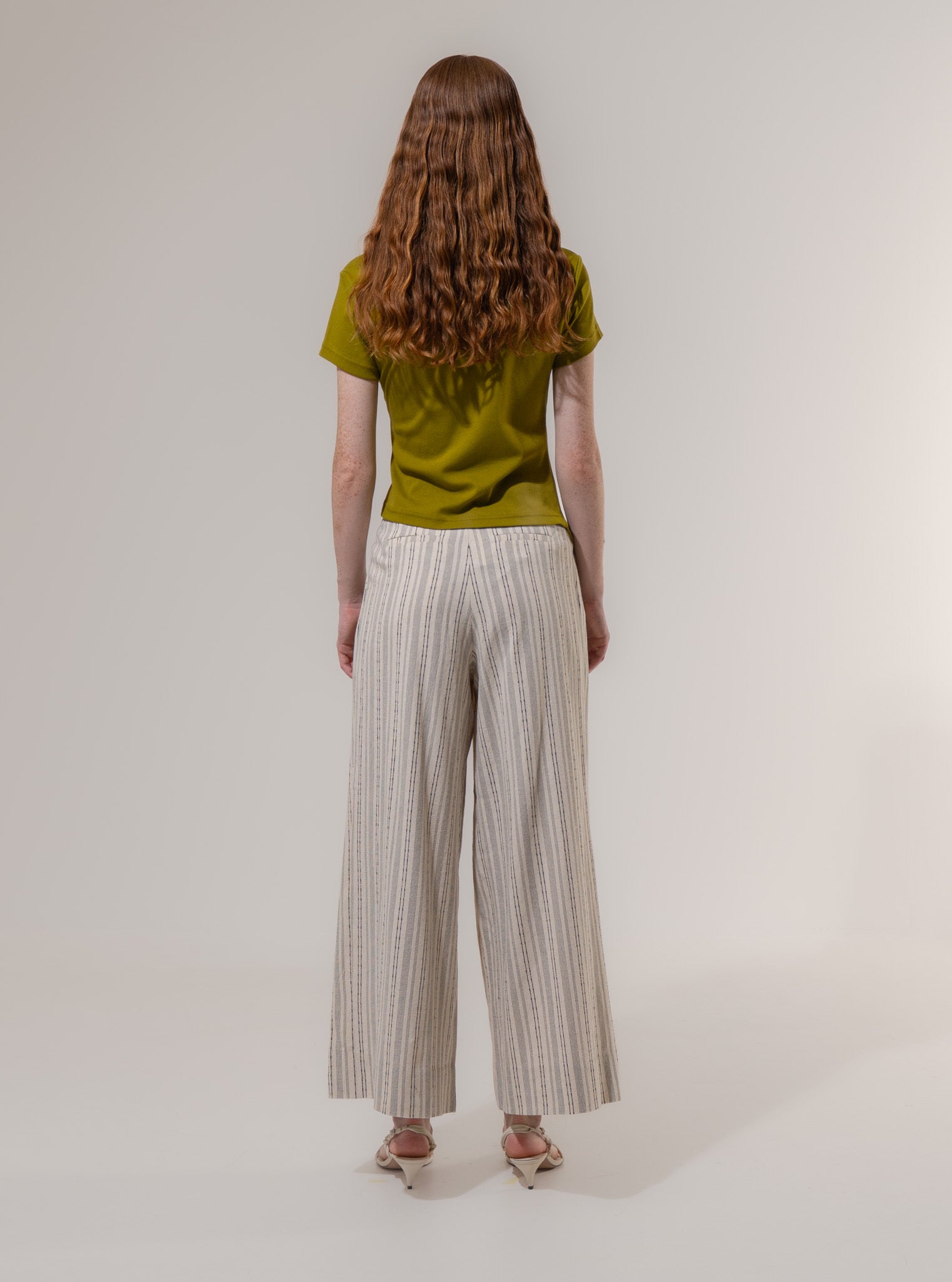 Emin + Paul Structured Pleat Trousers