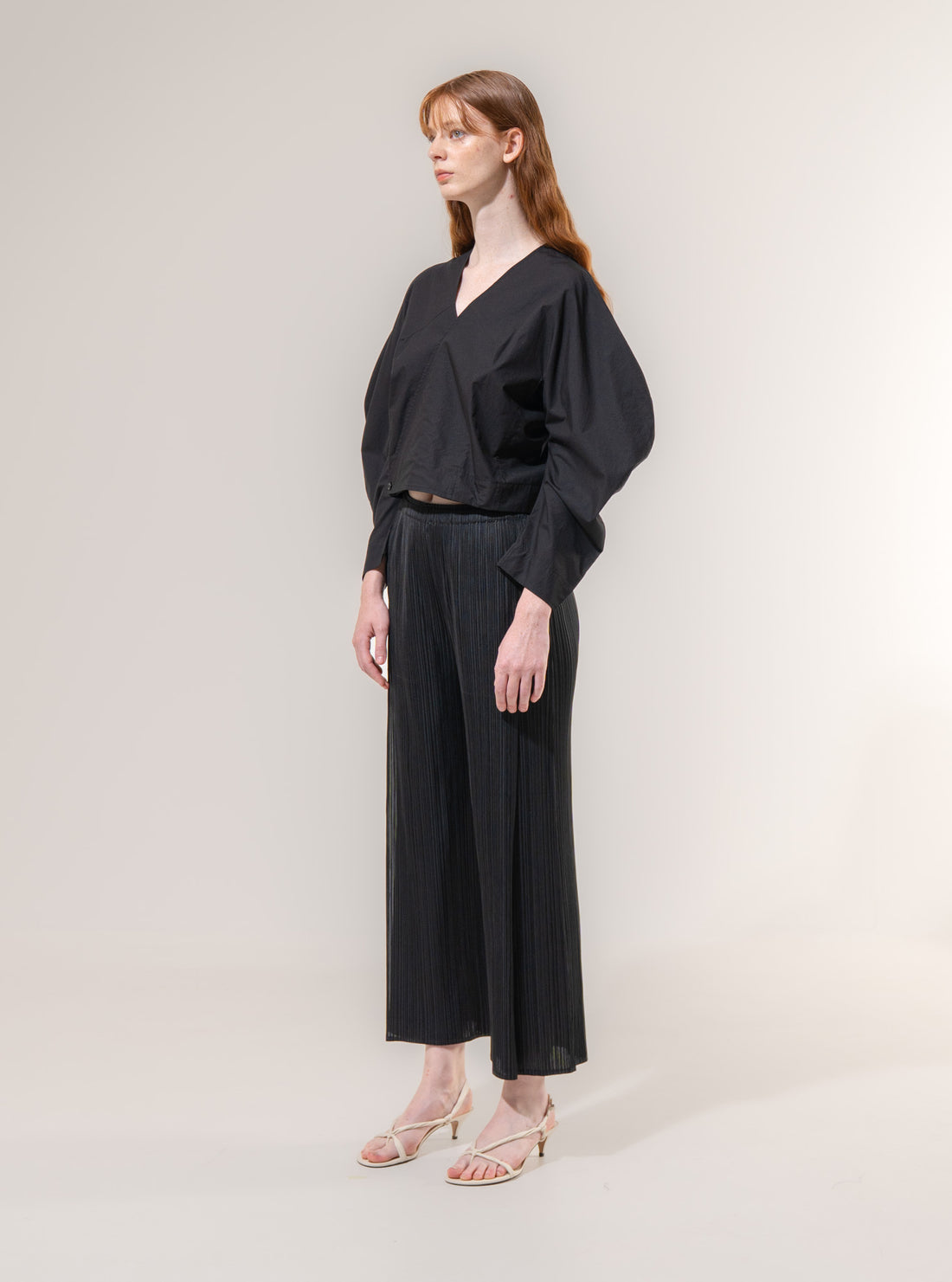 Emin + Paul Flow Pleat Trousers
