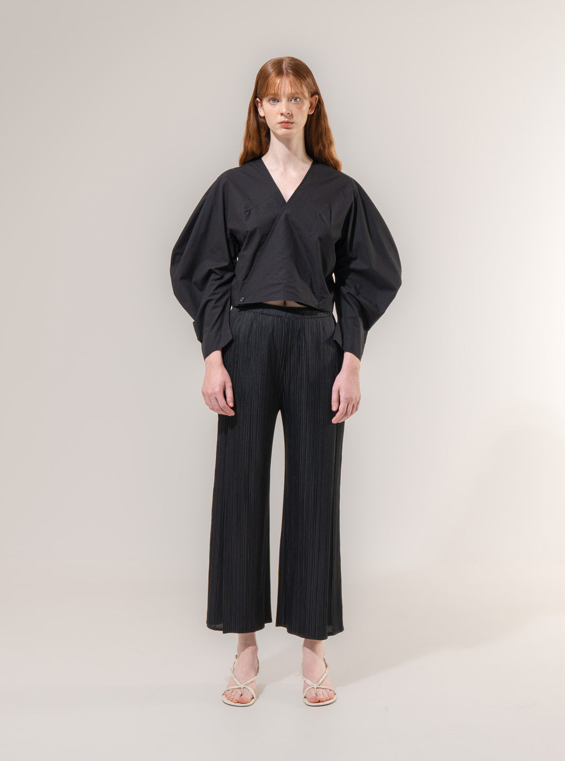 Emin + Paul Flow Pleat Trousers