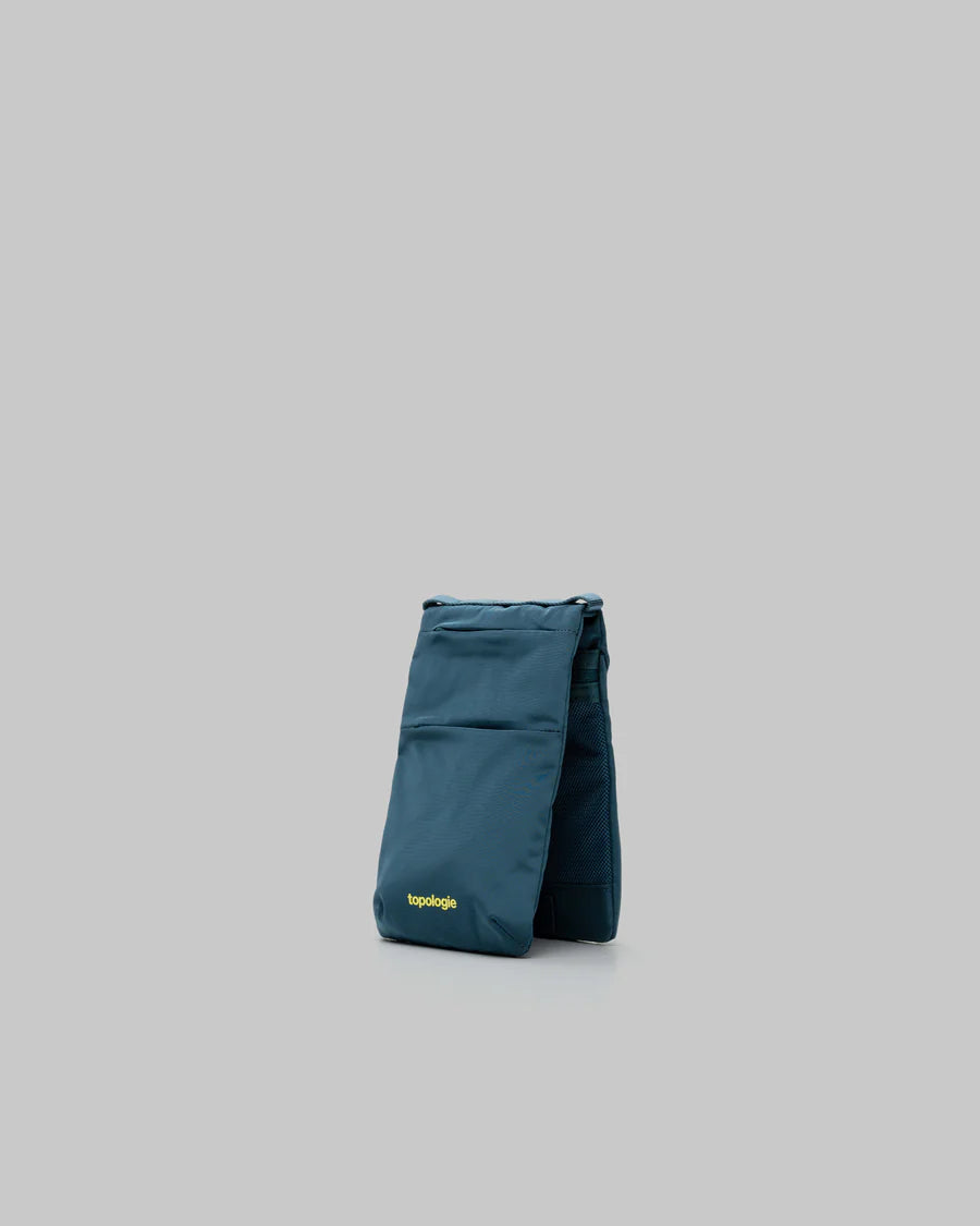 TOPOLOGIE Phone Sacoche Deep Teal Tech Sateen