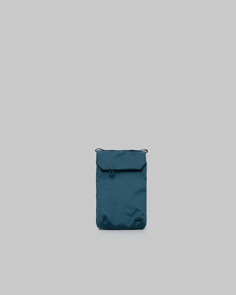 TOPOLOGIE Phone Sacoche Deep Teal Tech Sateen