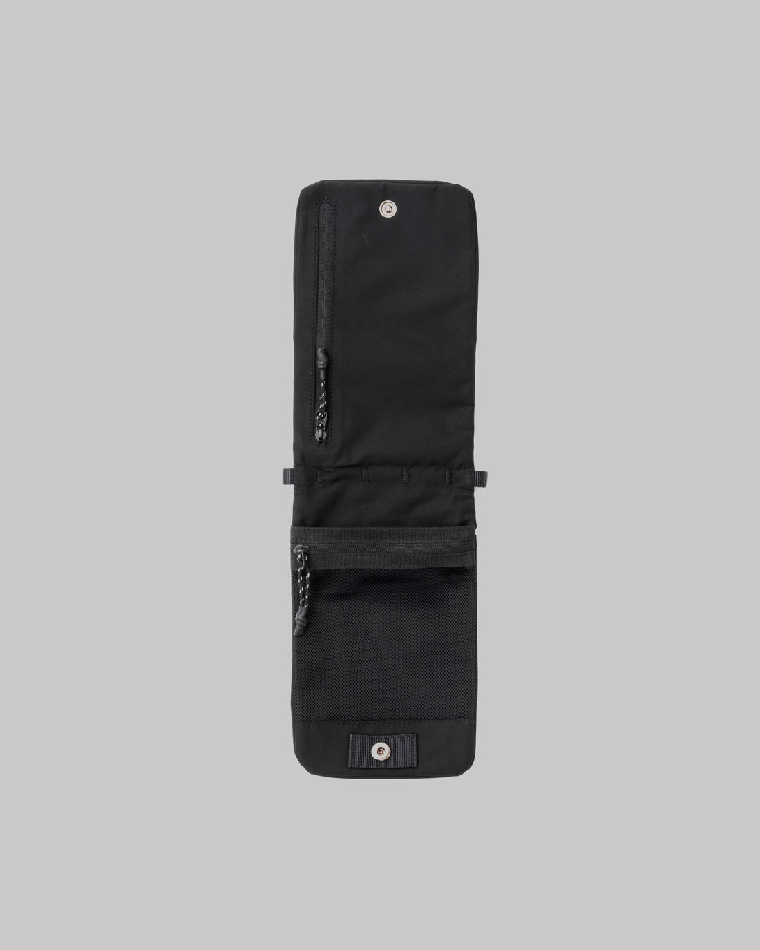 TOPOLOGIE Phone Sacoche Black Tech Sateen