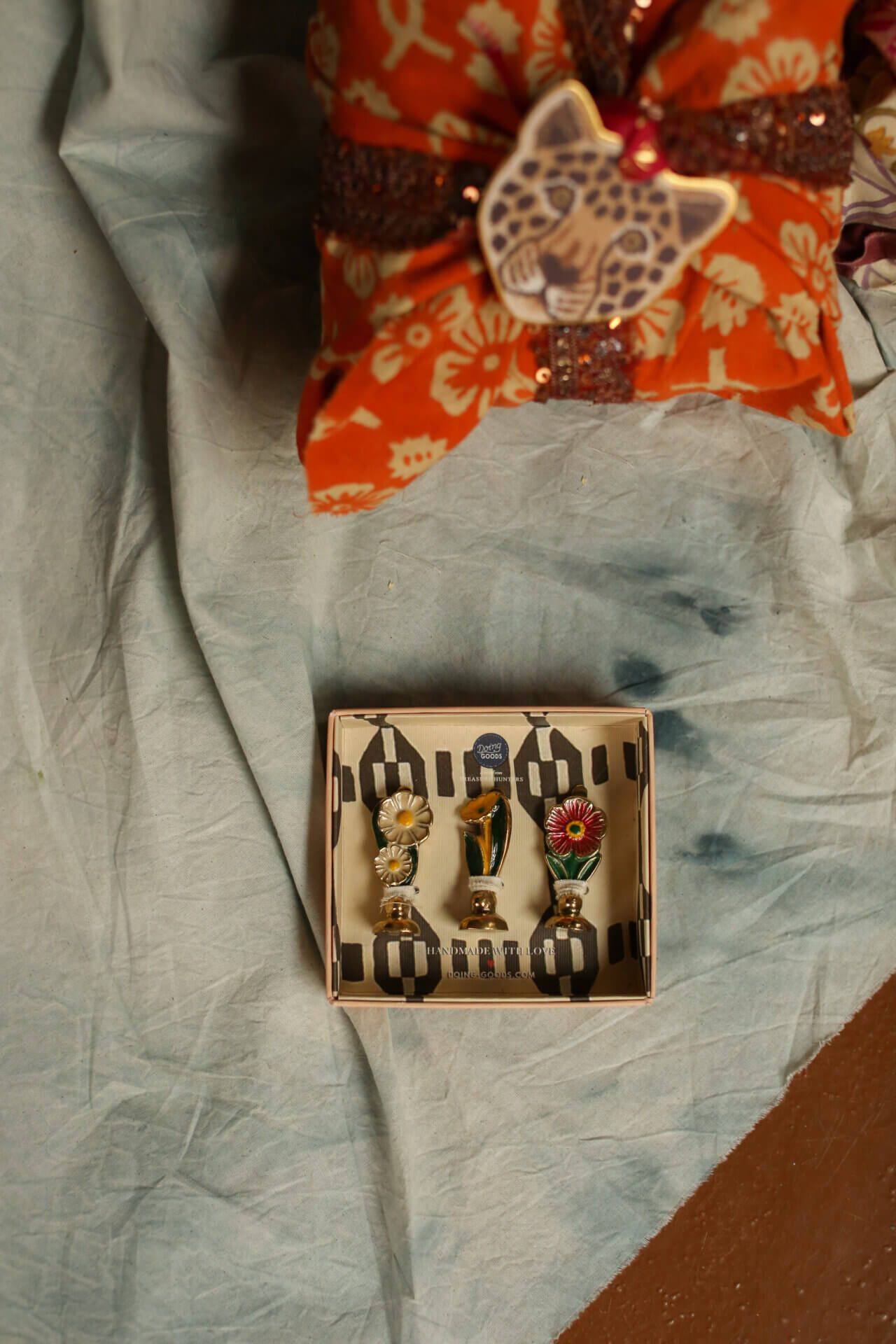 Posy Card Holder Set in Giftbox