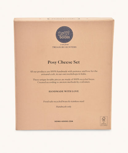 Doing Goods Posy Cheese Set in Giftbox
