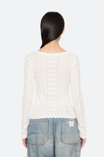 SEA NY Georgia Knit Top
