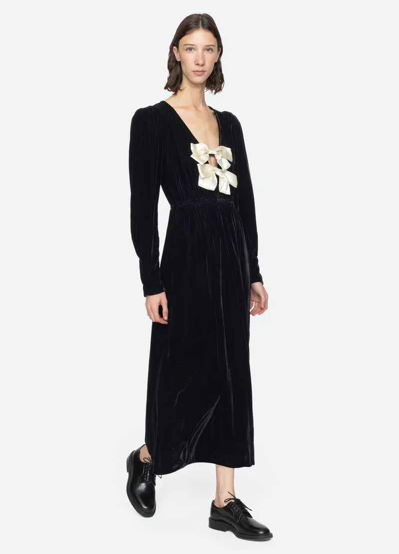 SEA NY Seraphine Velvet Dress