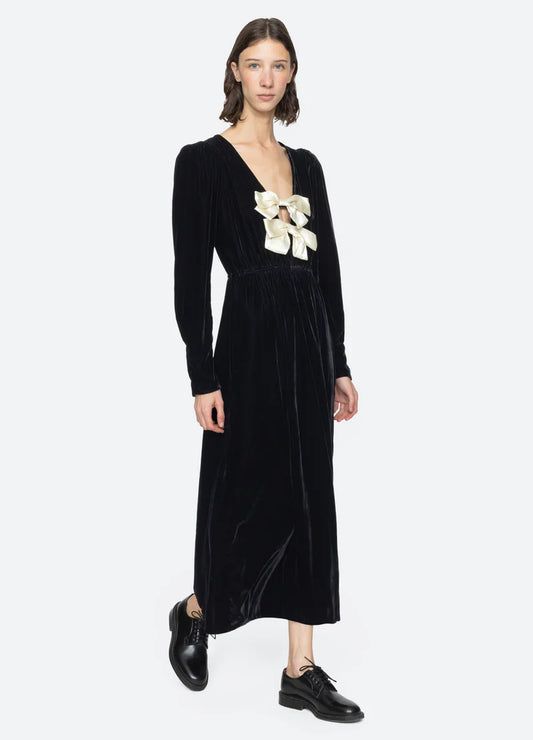 SEA NY Seraphine Velvet Dress