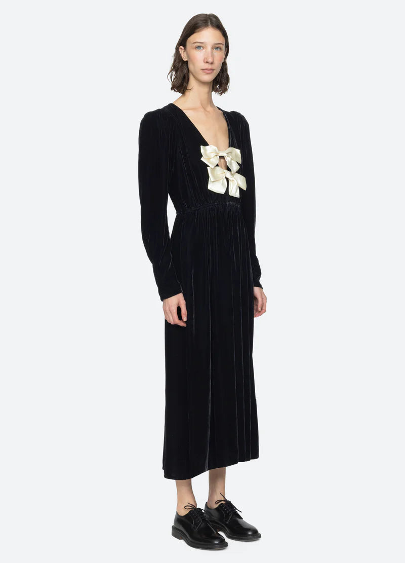 SEA NY Seraphine Velvet Dress