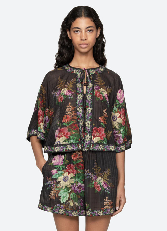 SEA NY Viktoria Tie Top