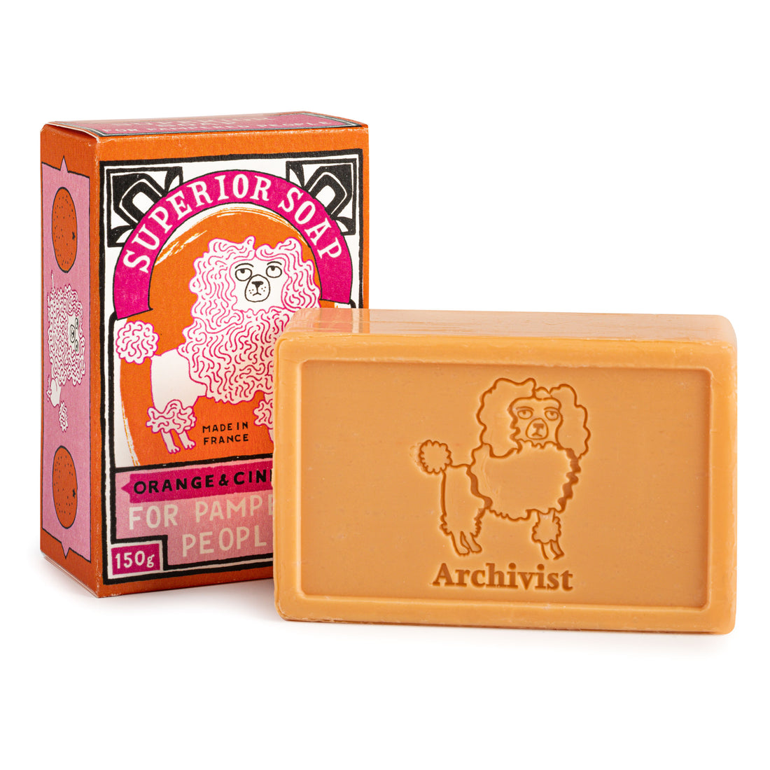 Archivist Orange &amp; Cinnamon Poodle Soap