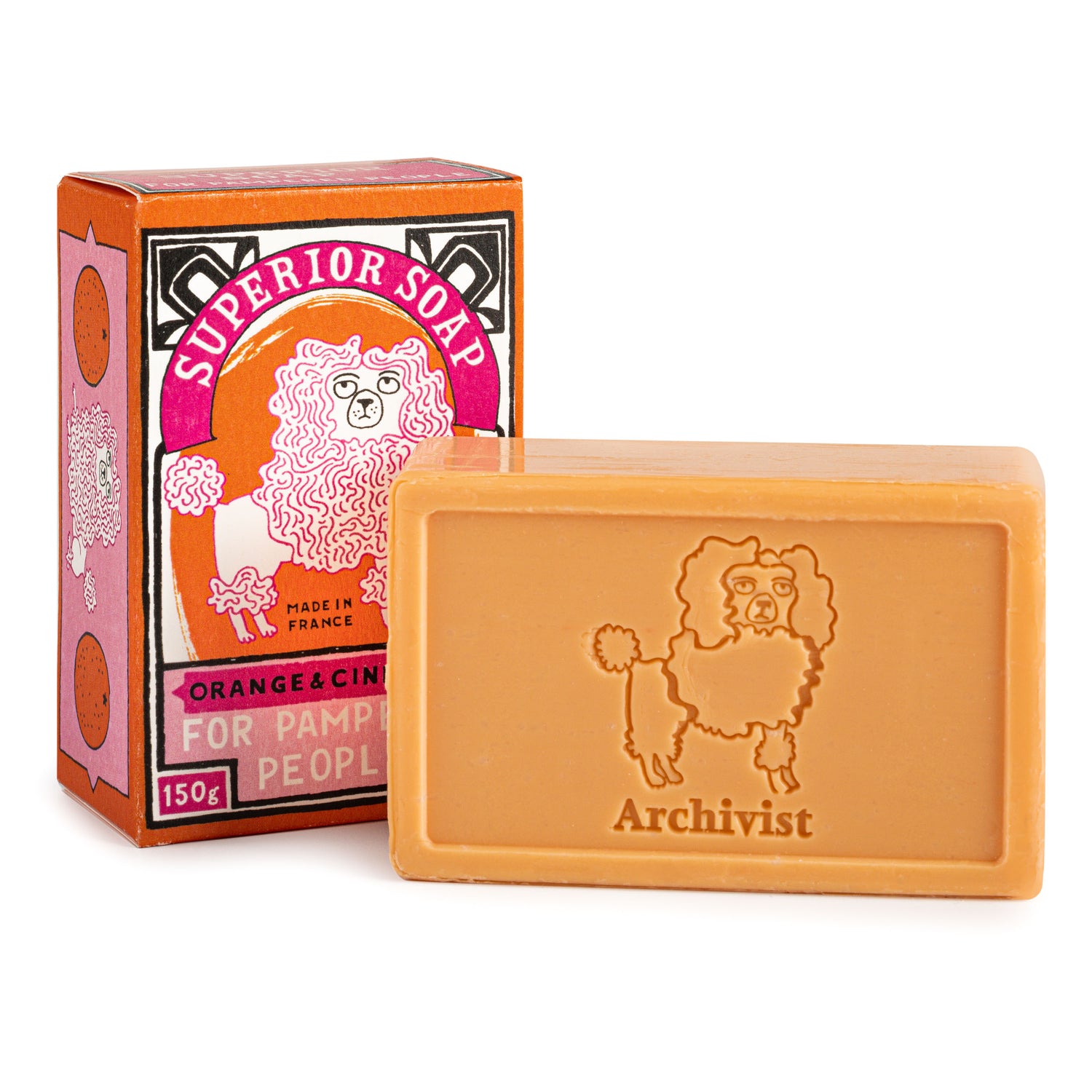 Archivist Orange &amp; Cinnamon Poodle Soap