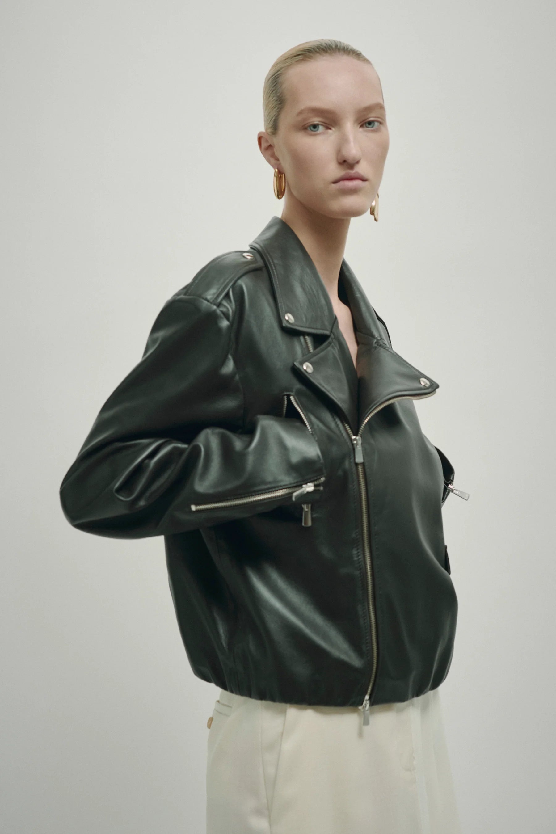 ERIKA CAVALLINI Leather Jacket