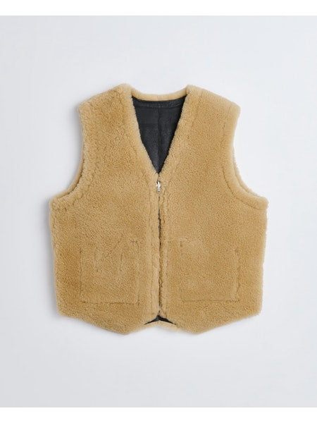 SUNFLOWER Shearling Vest