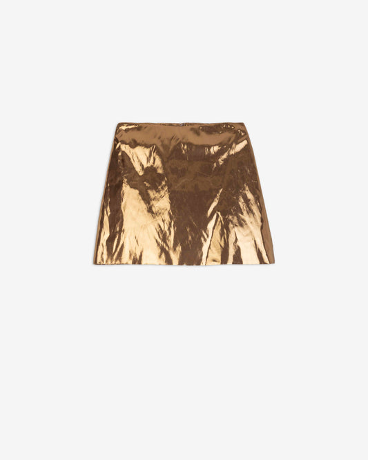 Alysi Golden Skirt 165034