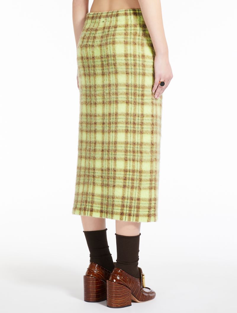 SPORTMAX Bard Skirt Lime MM12122