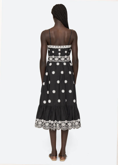 Sea NY Elysse Embroidery Dress