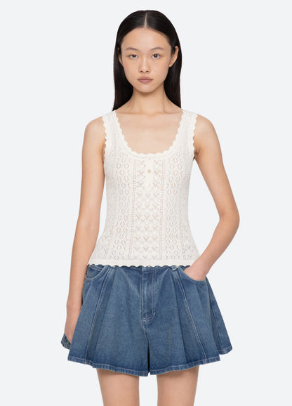 SEA NY Georgia Knit Tank