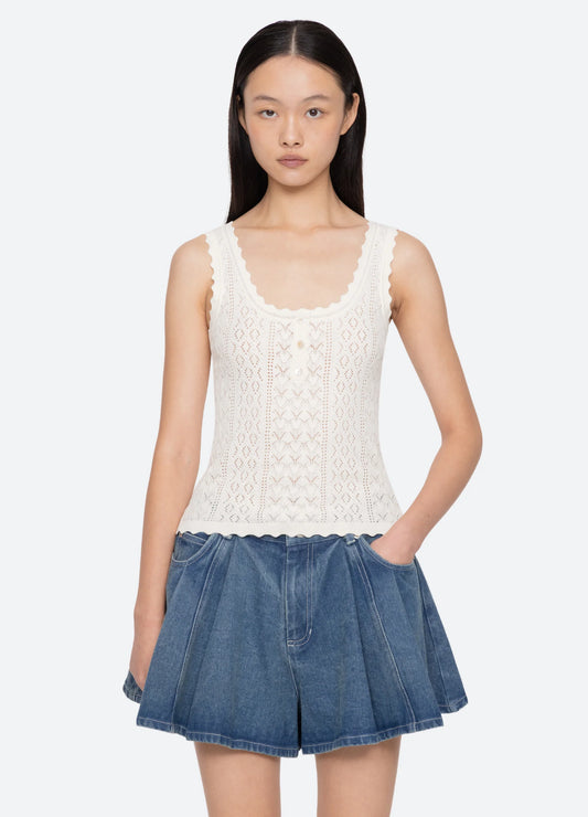 SEA NY Georgia Knit Tank