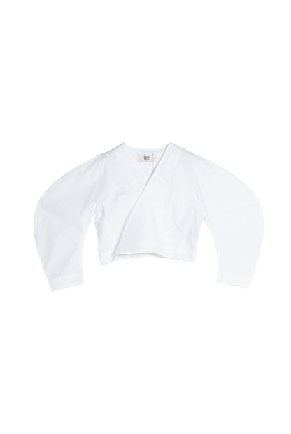 Emin + Paul Volume Sleeve Wrap Shirt