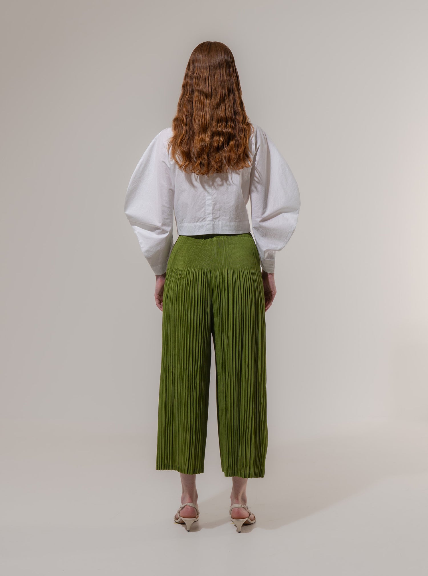 Emin + Paul Volume Sleeve Wrap Shirt