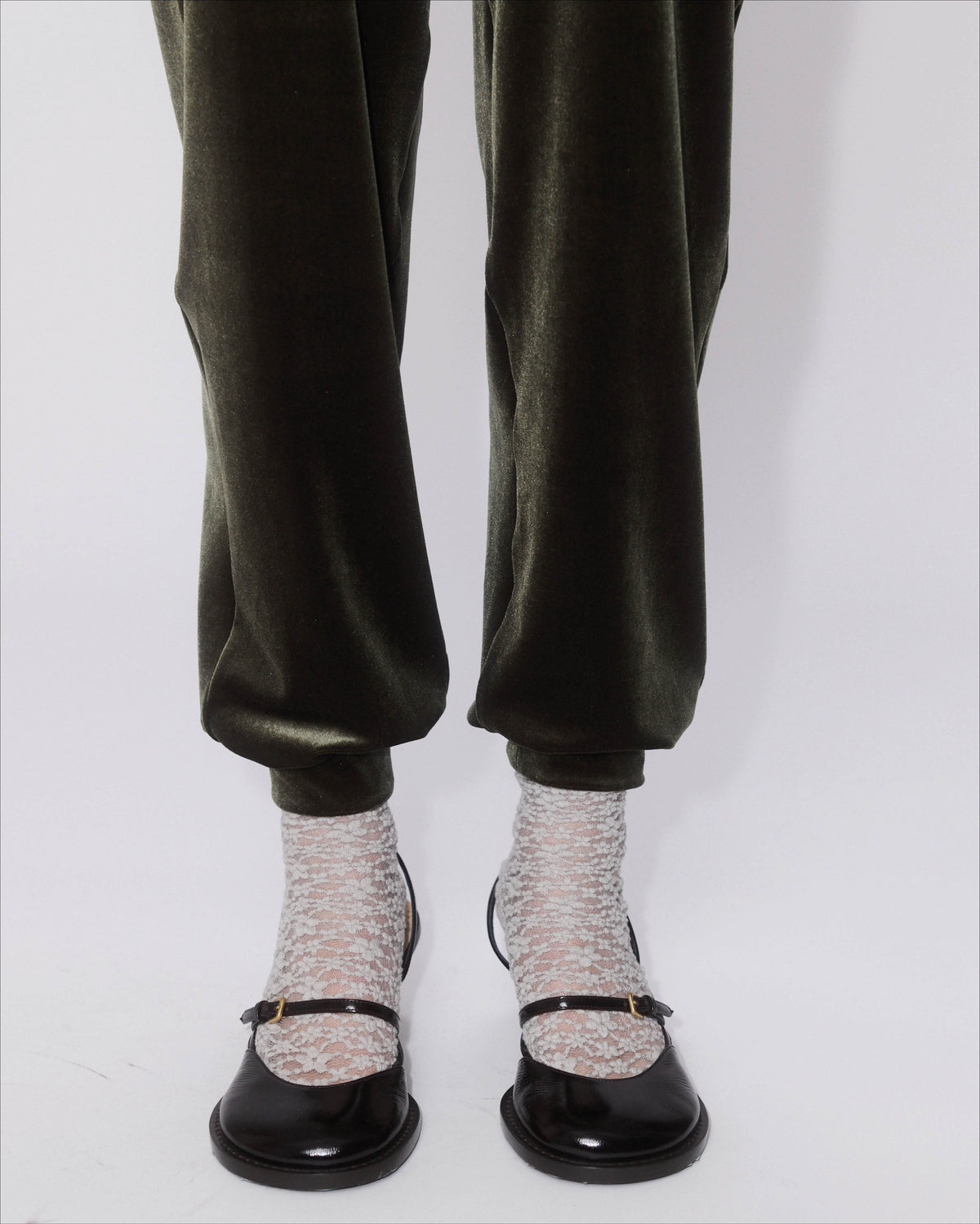 Simone Wild Velvet Jogger Pant