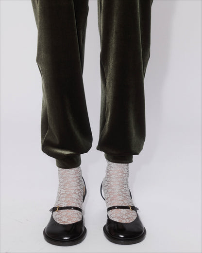 Simone Wild Velvet Jogger Pant