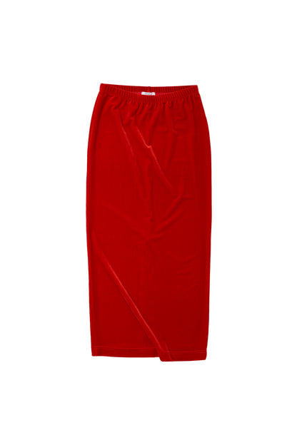 Simone Wild Velvet Long Skirt