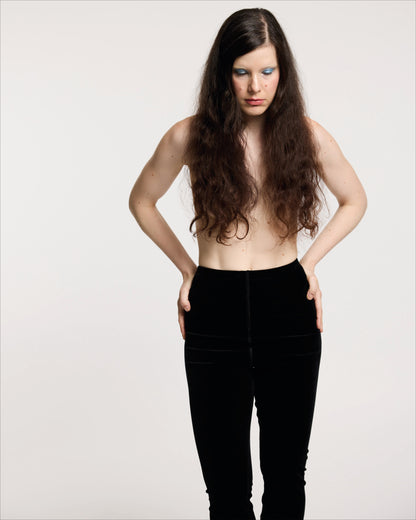 Simone Wild Velvet Plair Pants