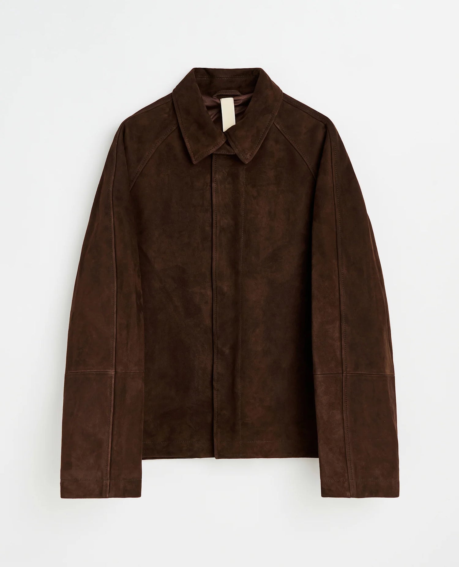SUNFLOWER Short Raglan Suede Jacket