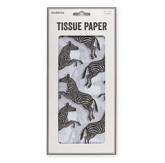 Archivist TP004 Jason Zebra Wrapping Paper