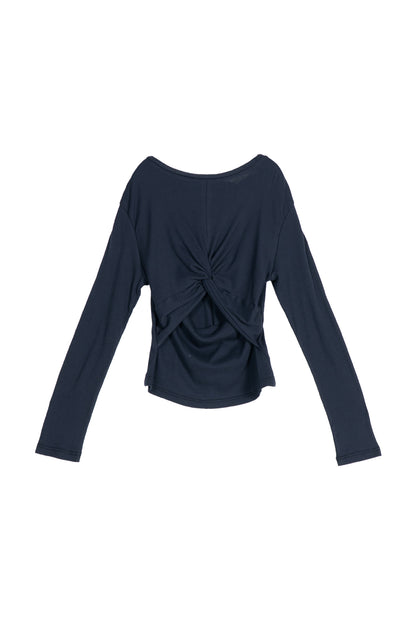 Emin + Paul Draped Twist T-Shirt