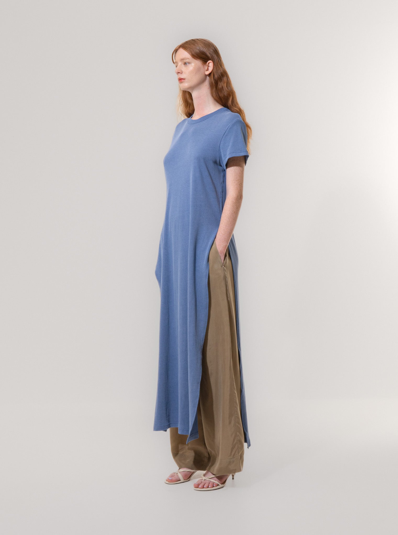 Emin + Paul Side Slit T-Shirt
