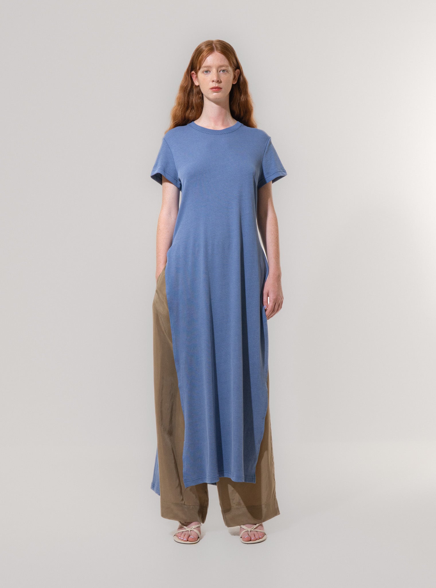 Emin + Paul Side Slit T-Shirt