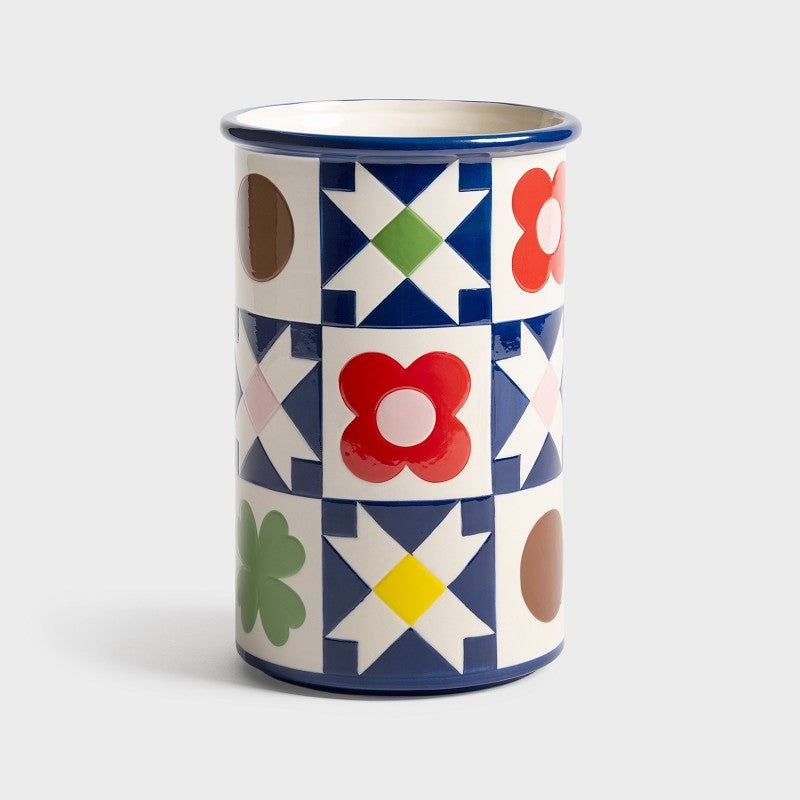 &Klevering Vase patch quilt