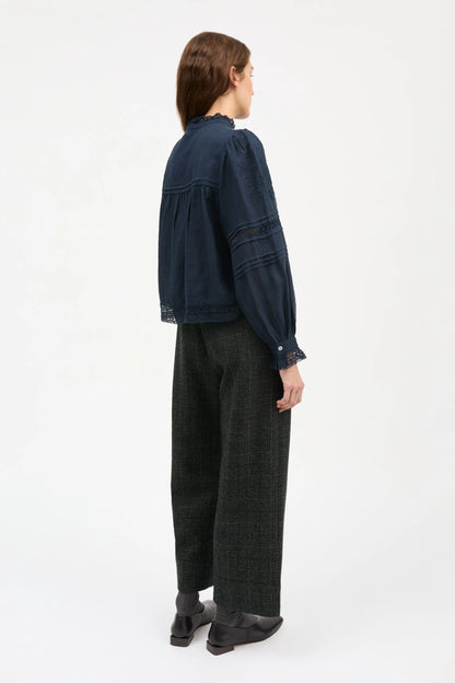 SKALL Velina Shirt Dark Navy