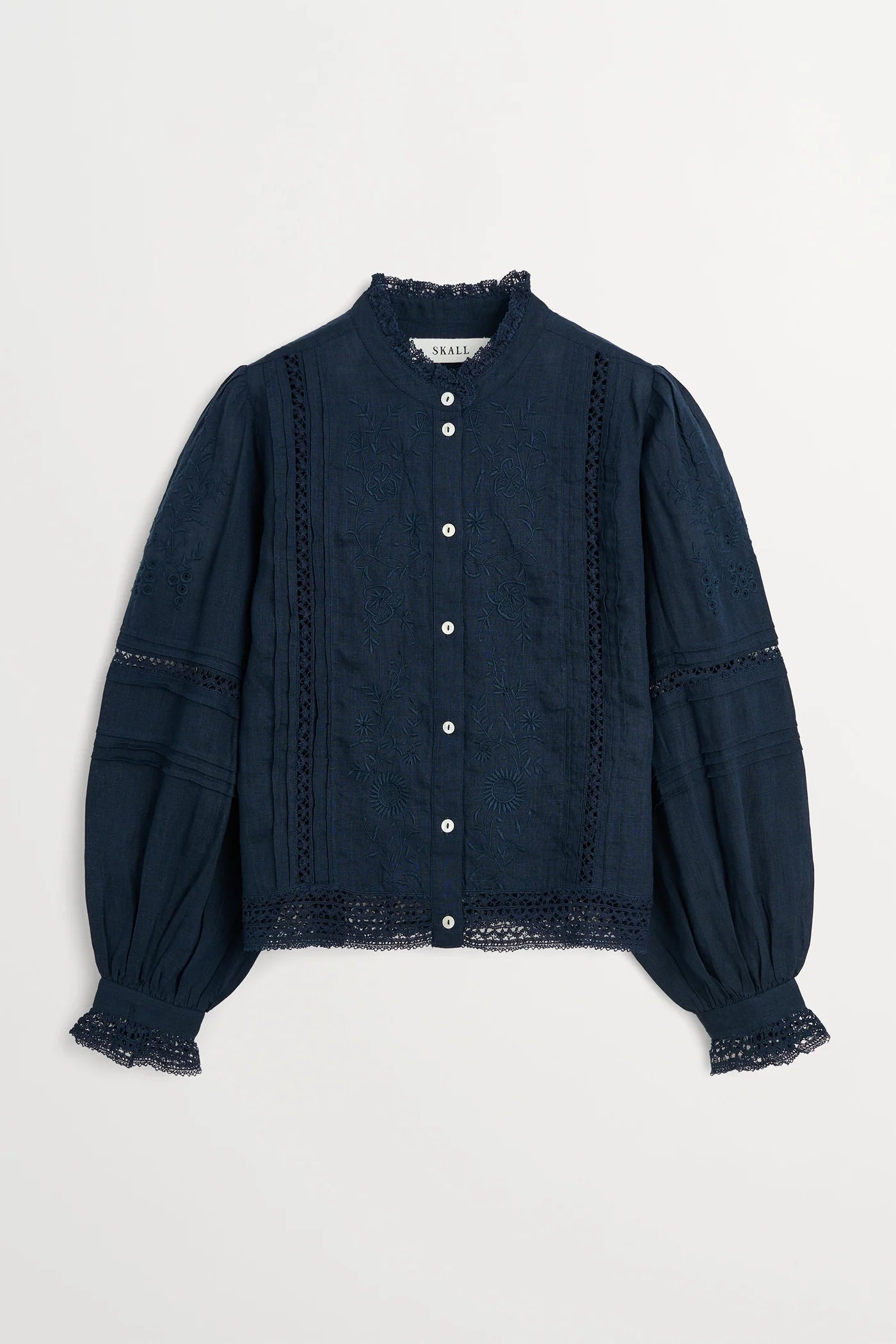 SKALL Velina Shirt Dark Navy