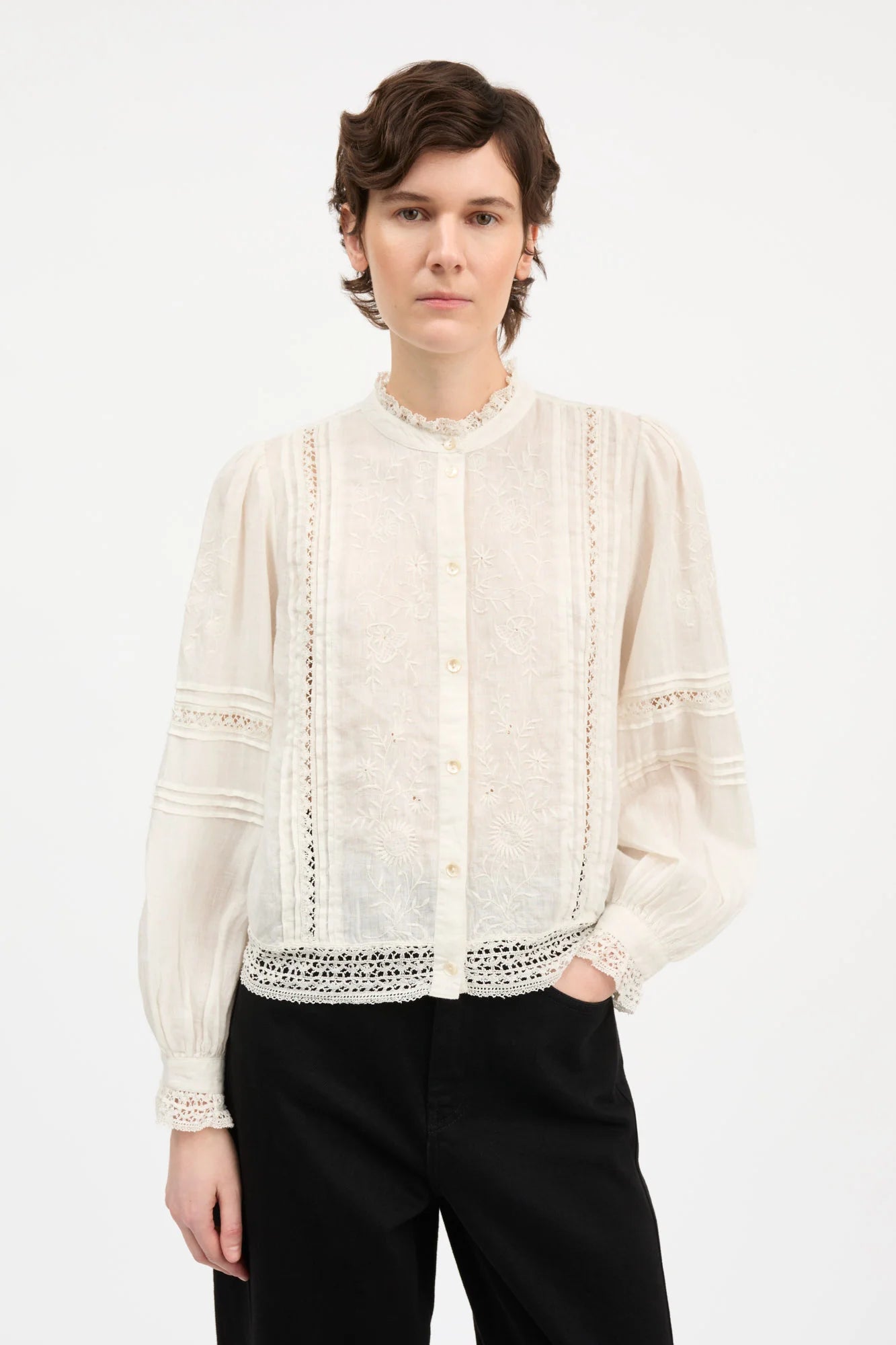 SKALL Velina Shirt Off White