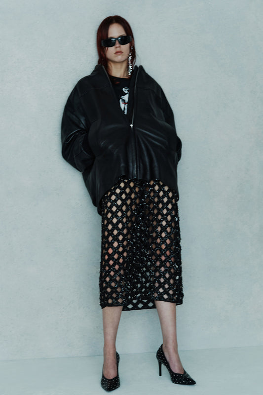 Circus Hotel Leather Jacket H5WV30