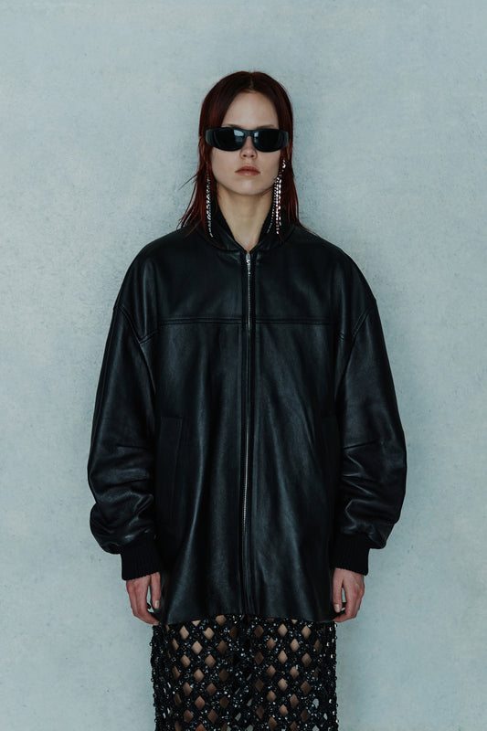 Circus Hotel Leather Jacket H5WV30