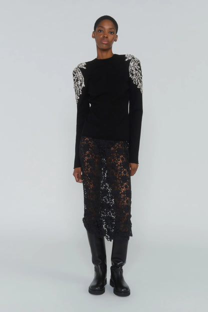 Circus Hotel Embroidered Sweater