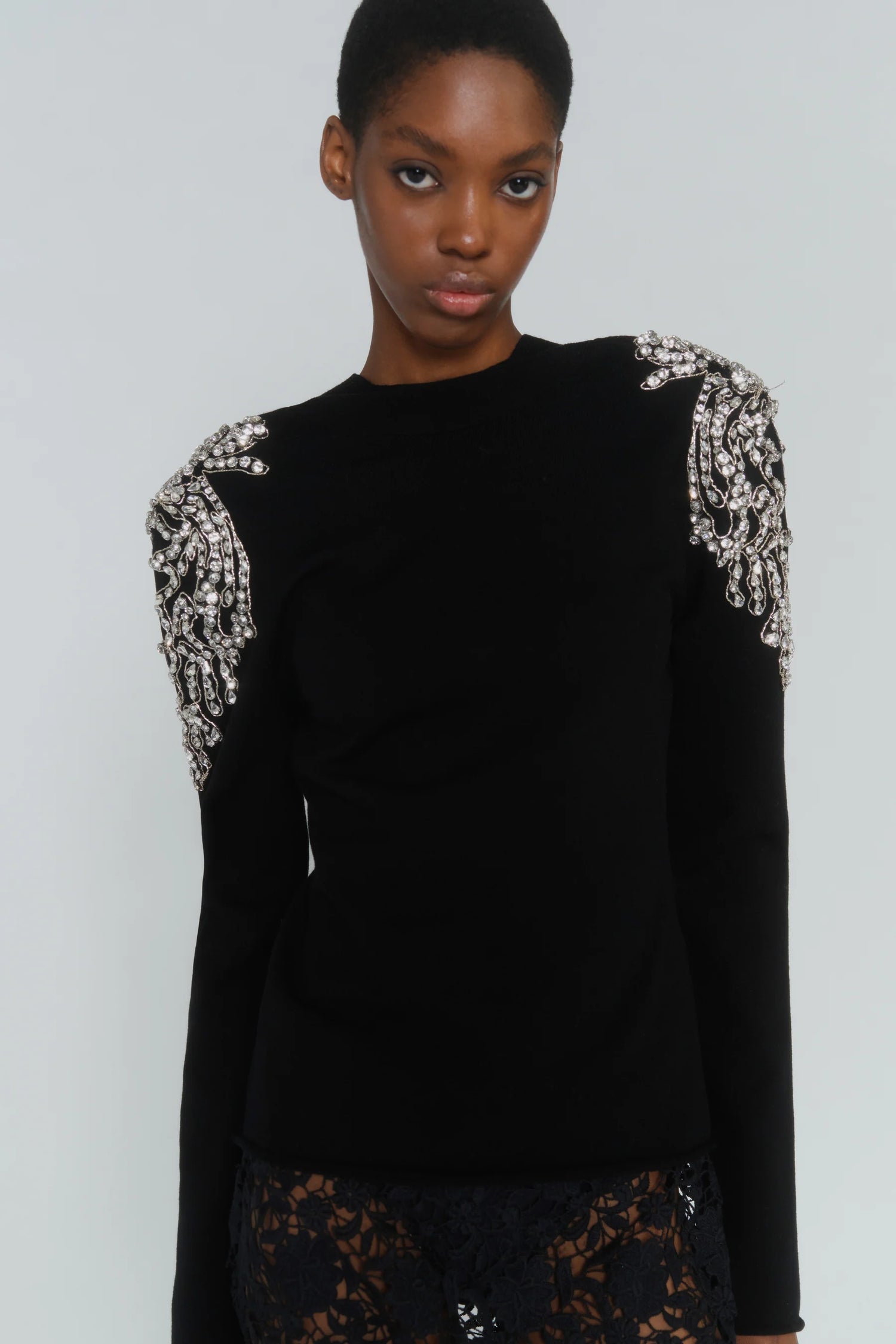 Circus Hotel Embroidered Sweater