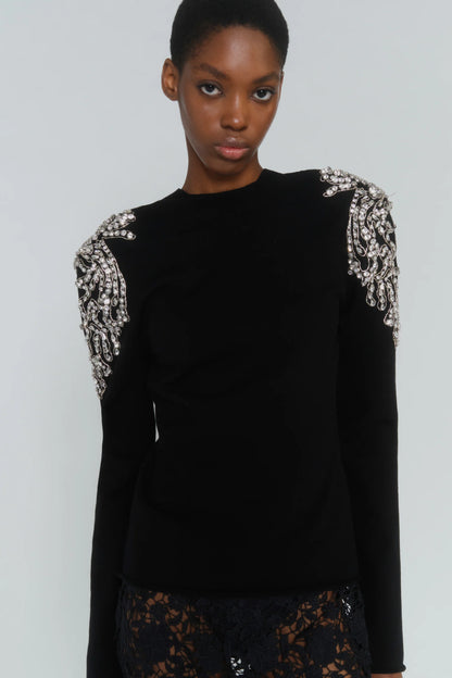 Circus Hotel Embroidered Sweater