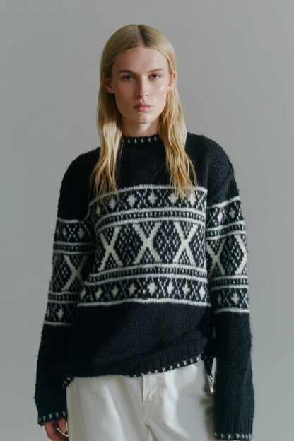 Circus Hotel Norwegian pattern Sweater