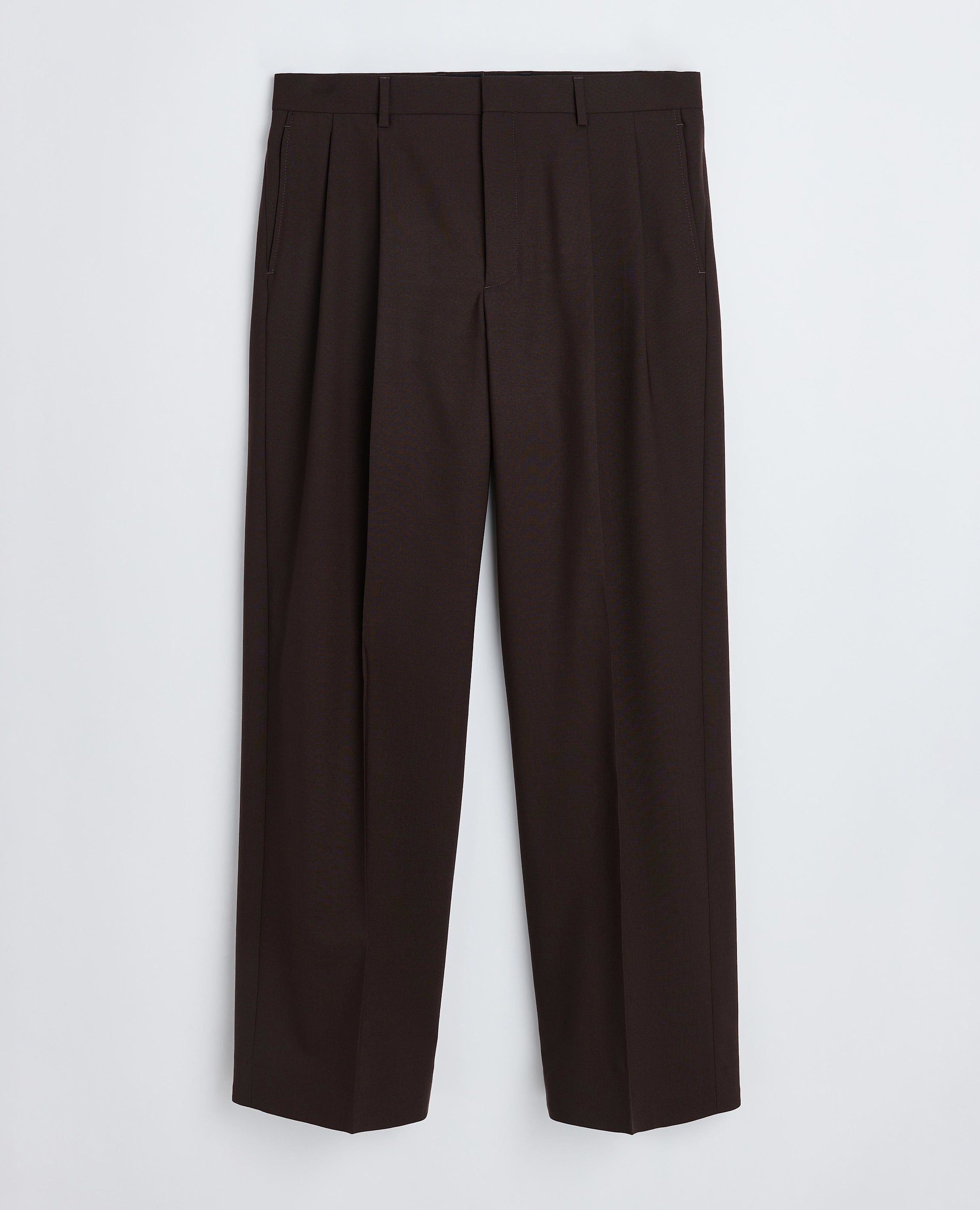 SUNFLOWER Wide Pleated Trousers